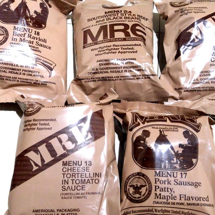 

MRE USA RANSUM TENTARA AMERIKA BS1
