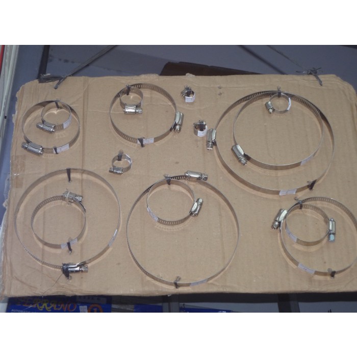 Terbatas Klem Selang 8" Full Stainless Steel 8Inch Hose Clamp 8 Inch Garansi