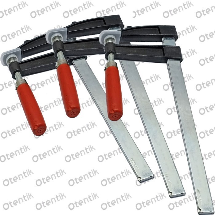 Asli Klem Model F Panjang 50Cm Clamp Alat Jepit Kayu 120 X 500Mm - 500 Mm Garansi