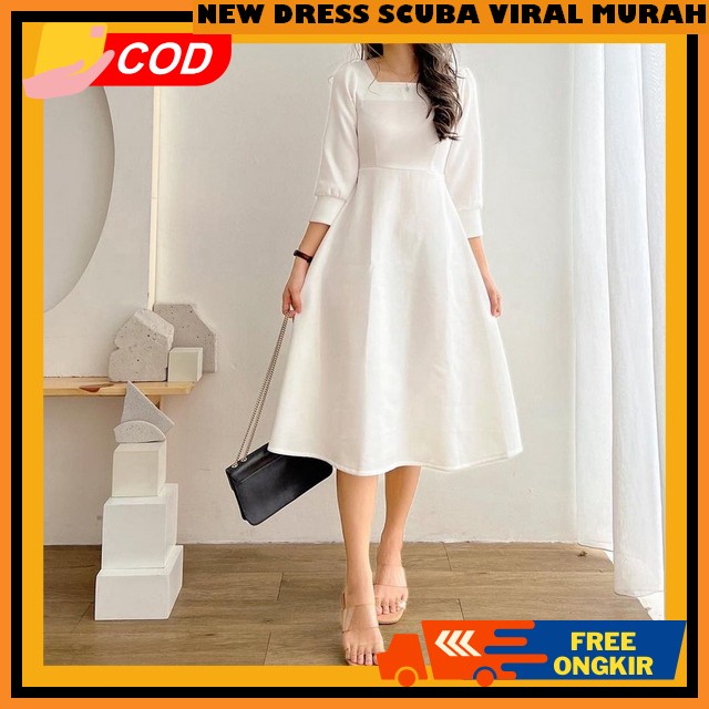 Lafreya Cleome Pesta Minka Import Organza Bordir Pesta Dress Wanita Mewah Terbaru Pesta Kondangan Ba