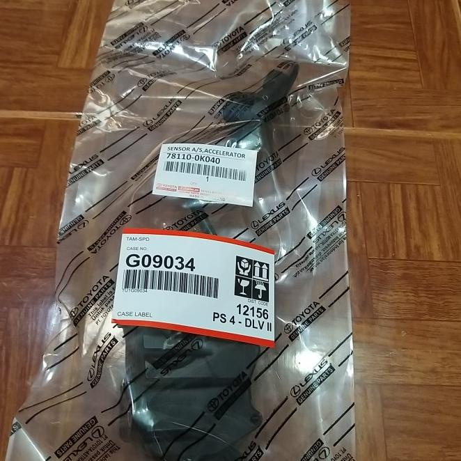 Pedal Gas Sensor Gas Innova Fortuner Hilux 78110- 0K040 Asli