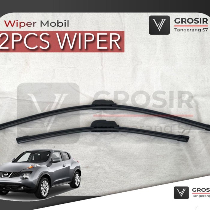 Wiper Juke Frameless / Wiper Nissan Juke Wifer Juke 1 Set 2Pcs Best