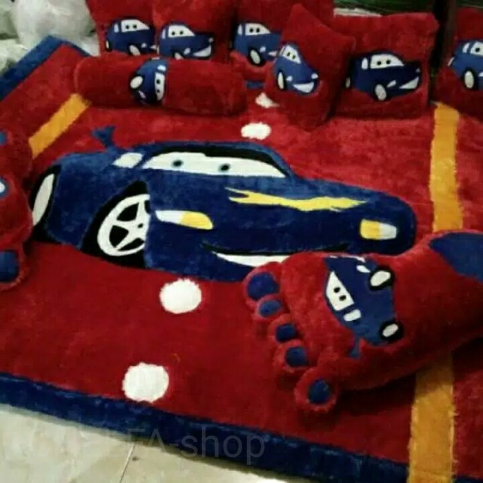 Bherby Karpet Kasur Full Set Karakter Mobil - Doraemon