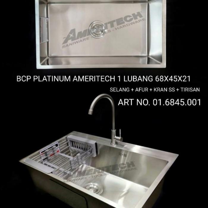 Sink / Bcp Single Stainless Ameritech- Luar Medan