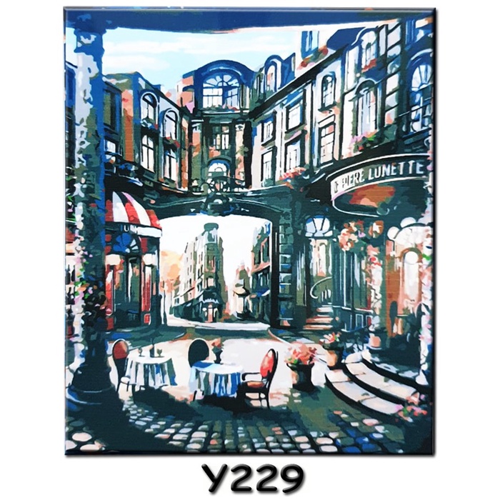 

Kanvas Portrait 50Cmx40Cm Painting By Numbers Karakter Mermaid Geisha