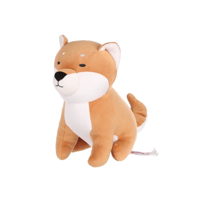 Terbaru Miniso Shiba Inu Era-Jongkok Shiba Inu Boneka (Coklat) Shiba Inu Banta