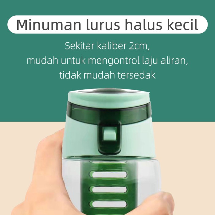 Terbaru Miniso Botol Air Bermotif Buah Ringan Cangkir Minum Termos Panci Isola