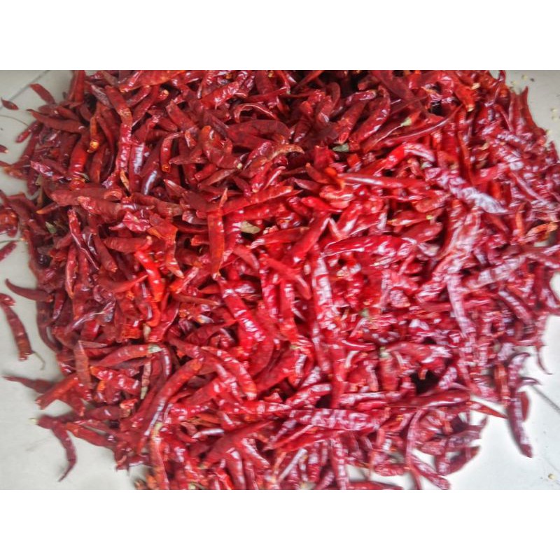 

Cabe Kering Pedas-Cabe Merah Kering Pedas Kemasan 500Gram