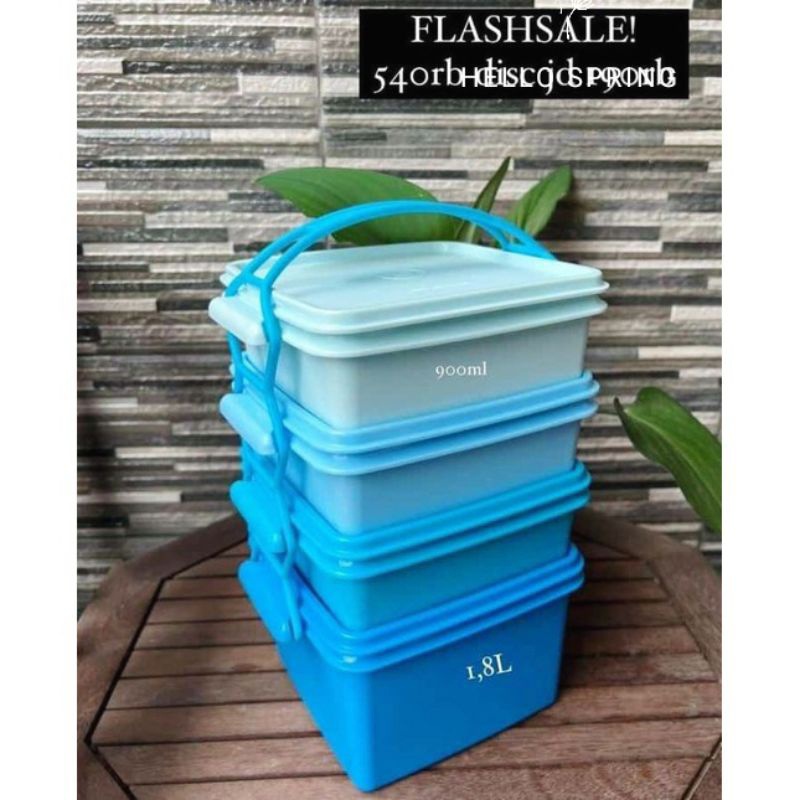 Tupperware Rantang 4Susun Besar