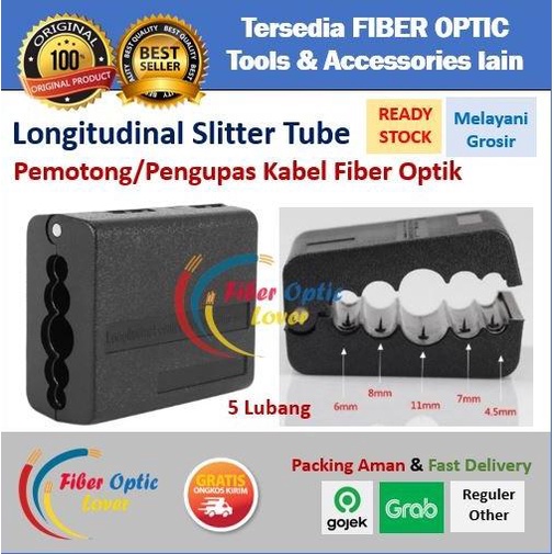 Slitter Tube Longitudinal Beam Kabel Fiber Optik Besar - Ftth Slitter