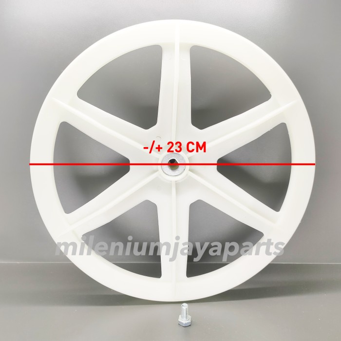 Pully Gearbox Mesin Cuci Sanyo / Plastik Puli Gear Box Mesin Cuci Aqua Best