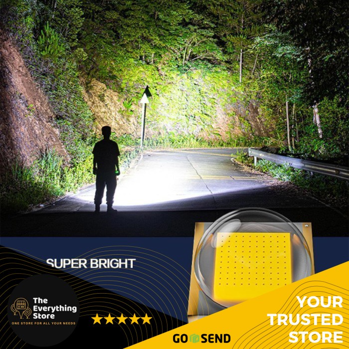 Lm Led Max Senter Led Waterproof Usb Super Terang