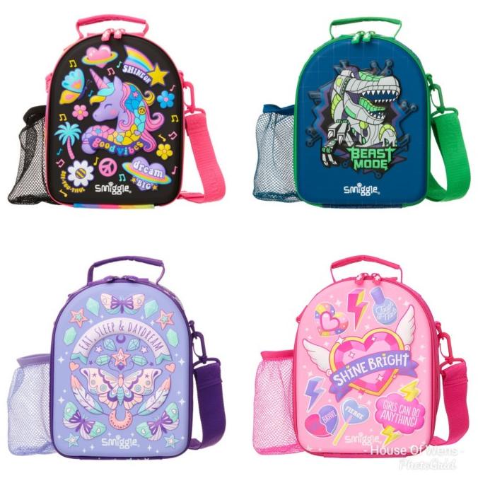 Smiggle Express Curve Hardtop Lunchbox - Tas Bekal Smiggle Original