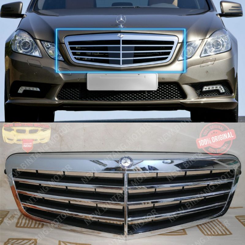 Grill mercedes E Class W212 2010 2013 original