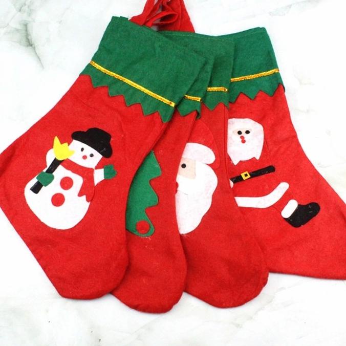 

Kaos Kaki Gantung Kado Natal Christmas Tree Socks Santa Stok Terbatas