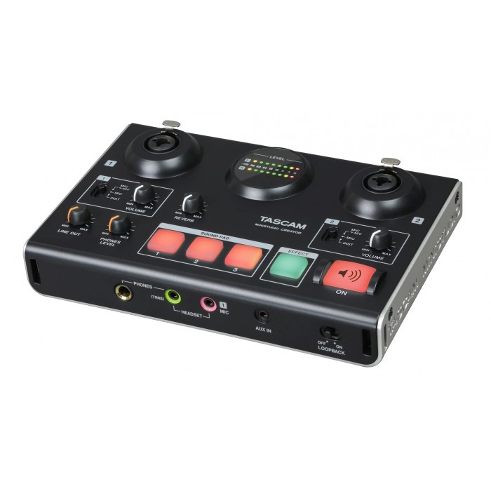 TASCAM US 42B Mini Studio Creator Podcast Studio