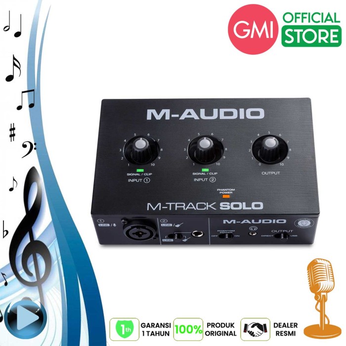 M-Audio M-Track Solo USB Audio Interface
