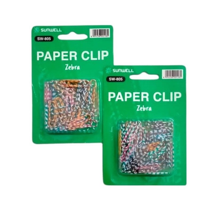Gratis Ongkir Paperklip Segitiga Penjepit Kertas Warna No.3 Trigonal Paperclip