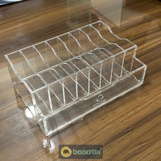 Tempat Rak Iqos Organizer Vape Kotak Vaporizer Tray Box Kualitas Premium