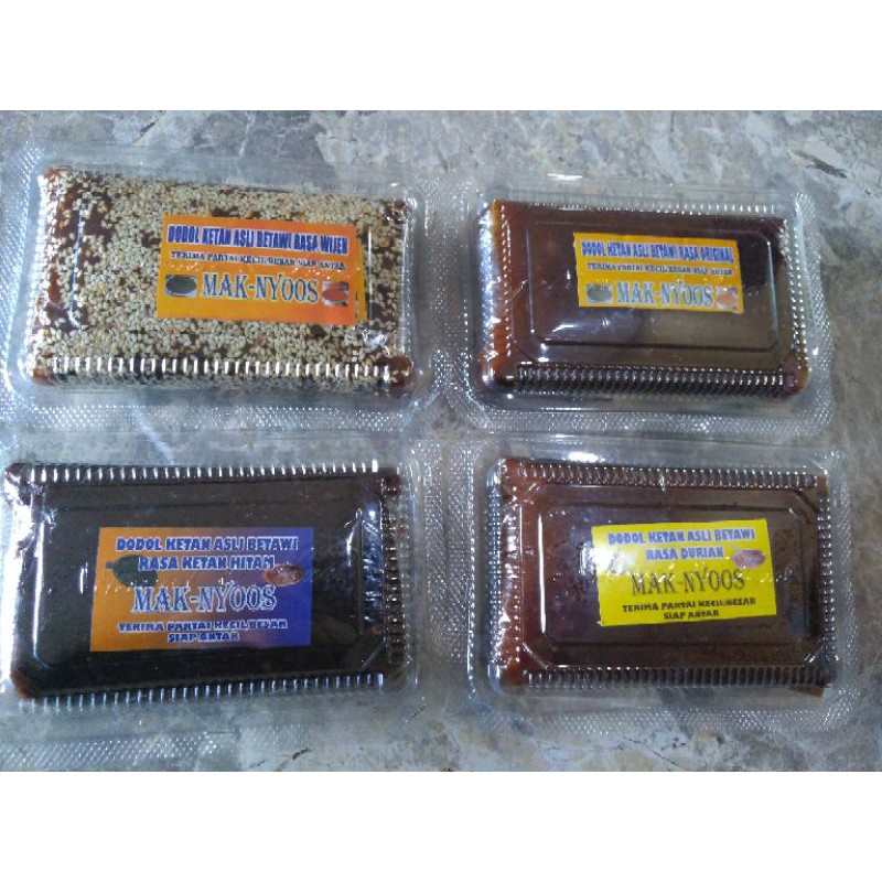 

Dodol Betawi Maknyoos 500 Grm /Setengah Kg