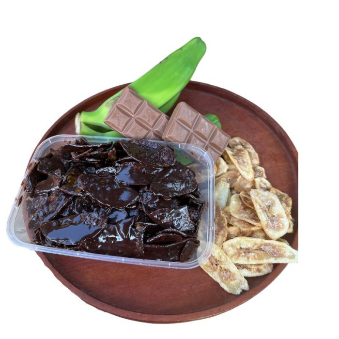 

Kripik Pisang Coklat Si Lumer 250 Gram