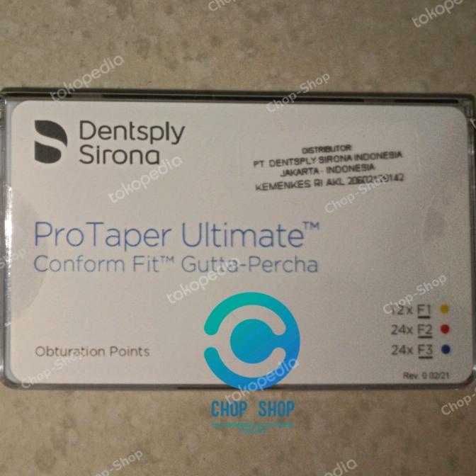 ORIGINAL Dentsply Gutta Percha Protaper Ultimate Gutap Endo Obturasi