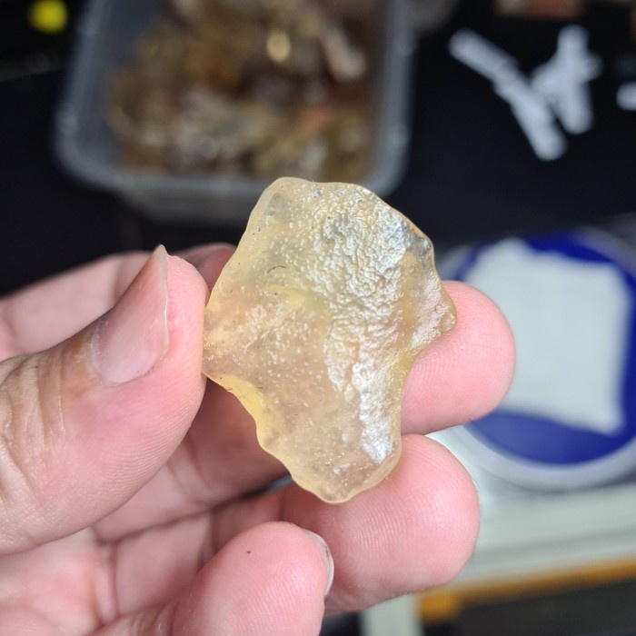 [Baru] Libyan Desert Glass Tektite Hq1 Terbaru