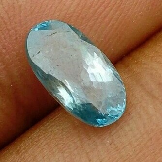 [Baru] Intan Matura Ceylon Yakut Natural Blue Zircon Nte Full Luster Terbatas