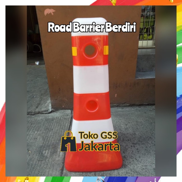

[COD] Board Barrier Berdiri Pembatas Jalan Merah Putih Terbaru