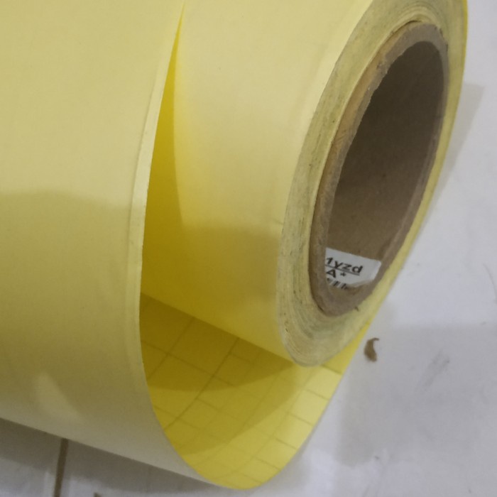 

✨Sale Cold Laminasi Laminating Dingin 100Gr Glossy1.27X50M Terbaru