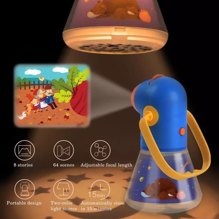 

Harga!! Story ok Children / buku cerita ajaib untuk anak dengan lampu tidur