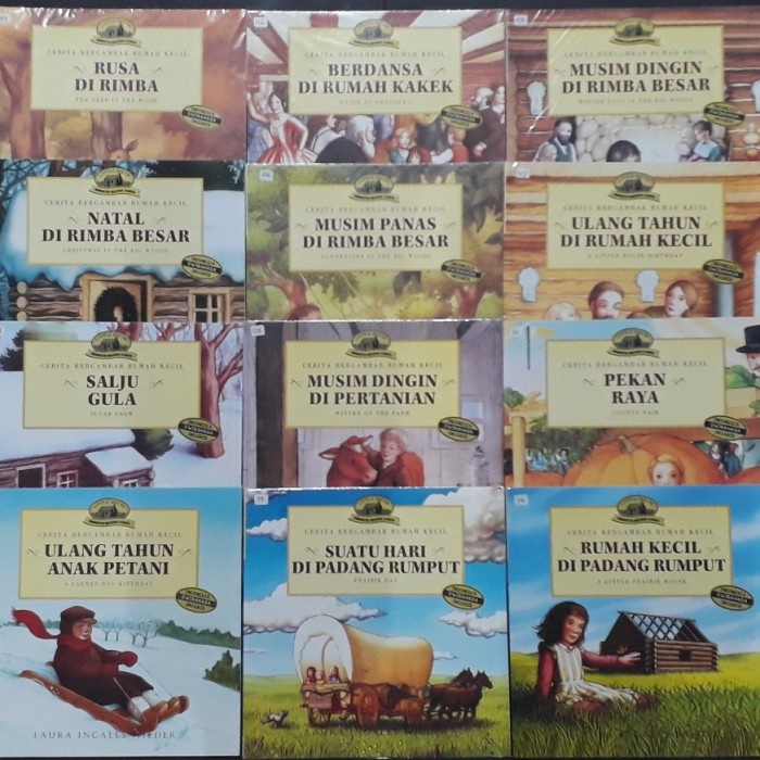 

Populer PAKET KOLEKSI 12 SERI LITTLE HOUSE BILINGUAL/LAURA INGALS/LIBRI 2015