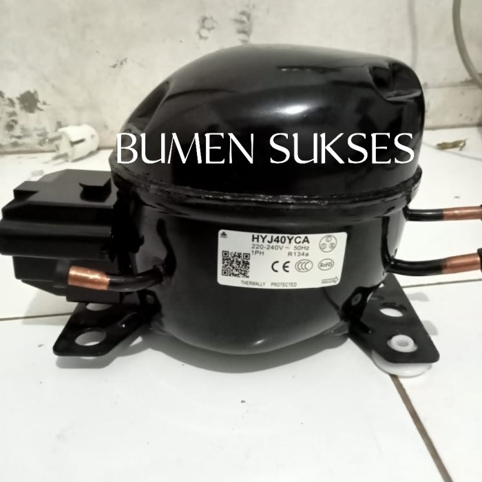 [New Ori] Kompresor Kulkas 2Pintu 1/6 Hyj40Yca Original Limited