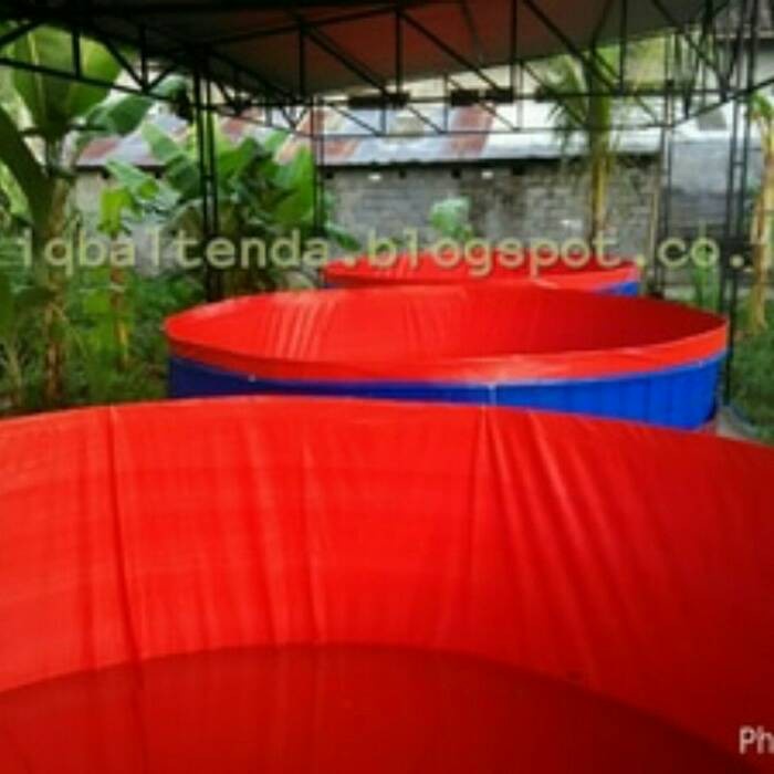 

kolam terpal bulat Diameter 2 T 1.2. A12.Merk sakura