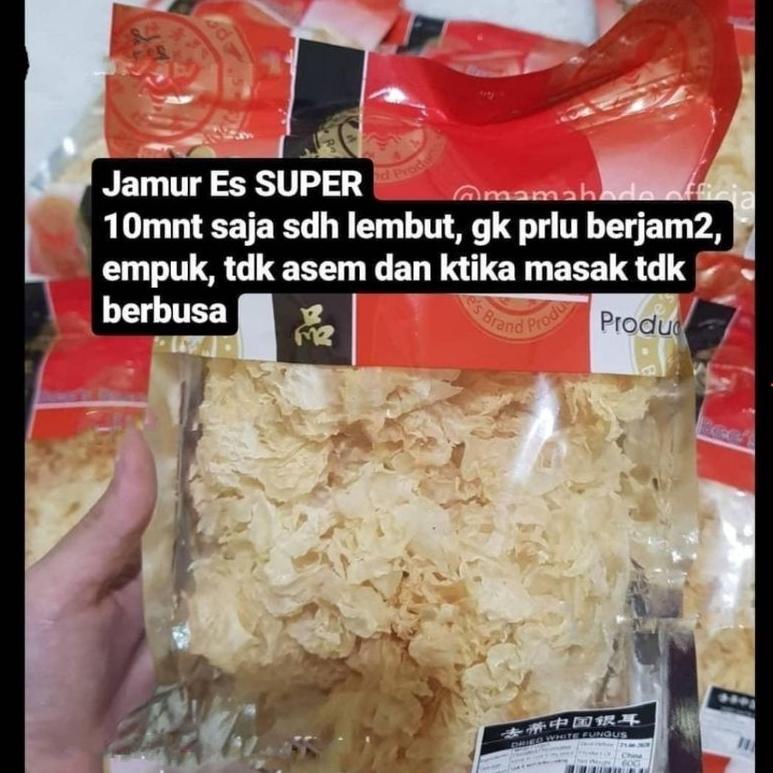 

Recomend JAMUR ES/ jamur salju / bokni PILIHAN brand singap0re