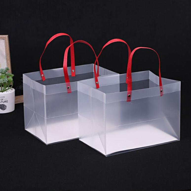 

Terbaru! (10 Pcs) Hampers bag Doff / Goodie Bag Doff Transparan