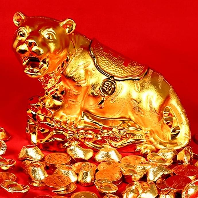 

SHOP !! Tempat Permen Macan Emas Candy Box Kado Souvenir Imlek Murah - BESAR TERLARIS