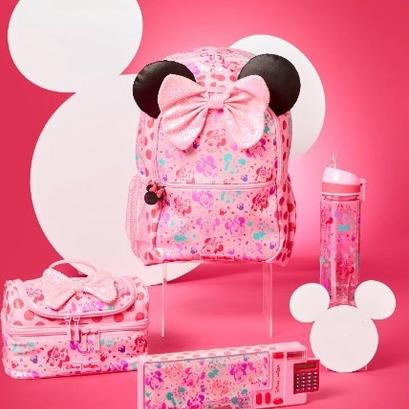Best - Smiggle Disney Mickey Minnie Backpack Lunchbag Bottle Wallet set