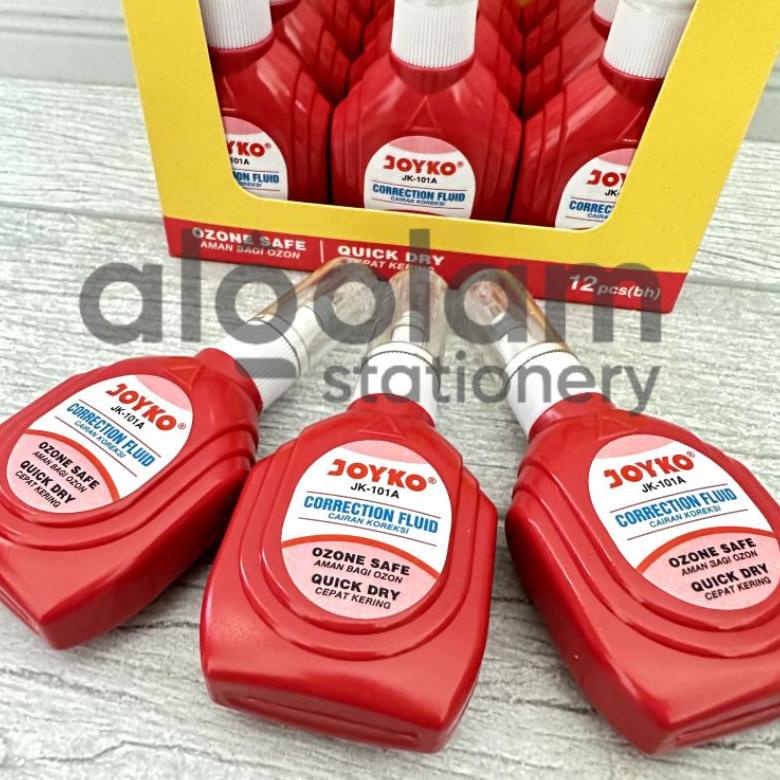 

Terbaru - SELUSIN ( 12 PCS ) Tip X Tip-ex Stipo Cair Joyko JK-101A !