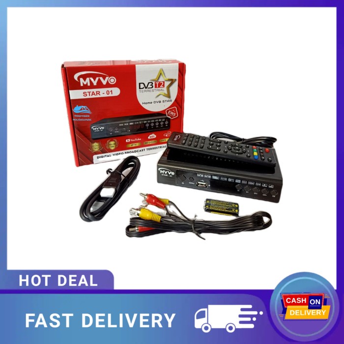 [Ori] Set Top Box Myvo Star 01 Berkualitas