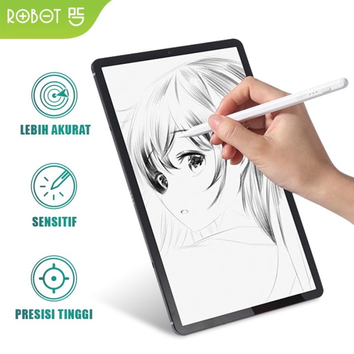 [Original] Stylus Pen For Ipad Robot Rsp100 Berkualitas