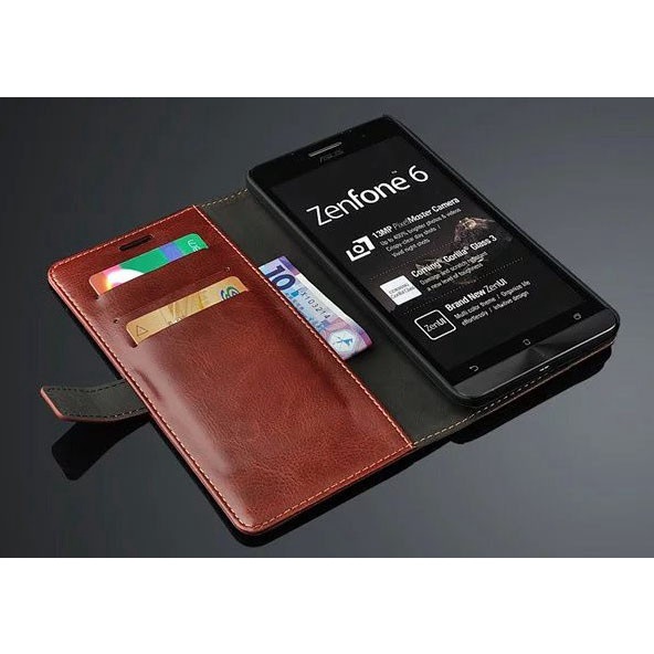 [Original] Flip Cover For Asus Zenfone 6 Terbaru