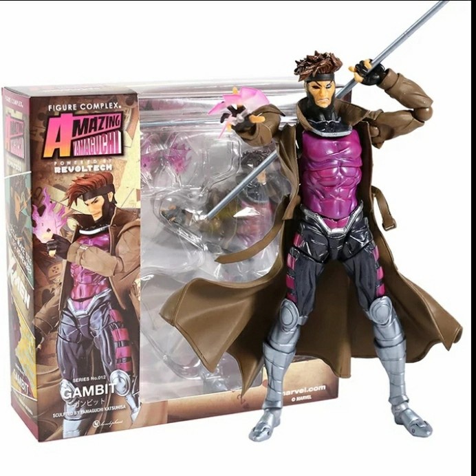 ✅Baru Revoltech Xmen Amazing Yamaguchi Gambit Berkualitas