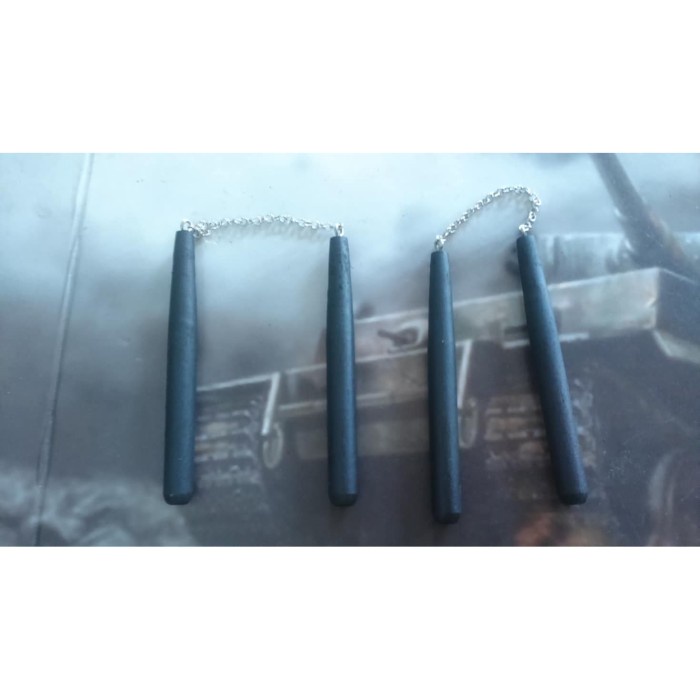 ✅Baru Enterbay Sideshow Flagset Hot Toys Worldbox Bruce Lee 1/4 Nunchaku 1Pc Berkualitas