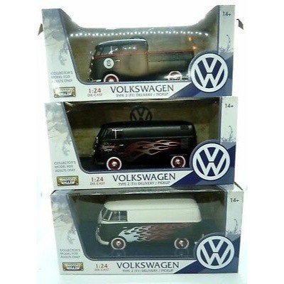 ✅COD Diecast Mobil Vw Combi Volkswagen Klasik Kombi Miniatur Motormax 24 Terbatas