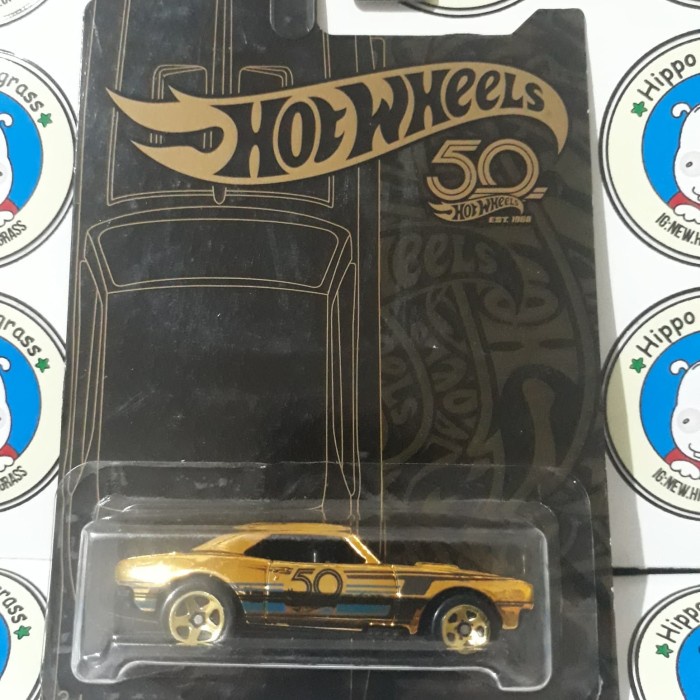 ✅COD Hot Wheels Hotwheels Black  Gold 67 Camaro Berkualitas
