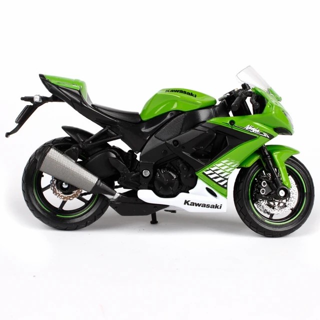 ✅COD Miniatur Motor Kawasaki Ninja - Maisto Diecast Kawasaki Ninja Zx10R Terbaru