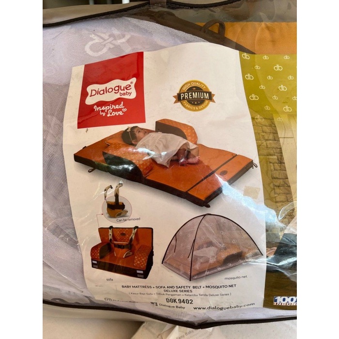 ✅New Dialogue Baby Deluxe Dgk 9402 Matras Matrass Sofa Kelambu Bayi Terbatas