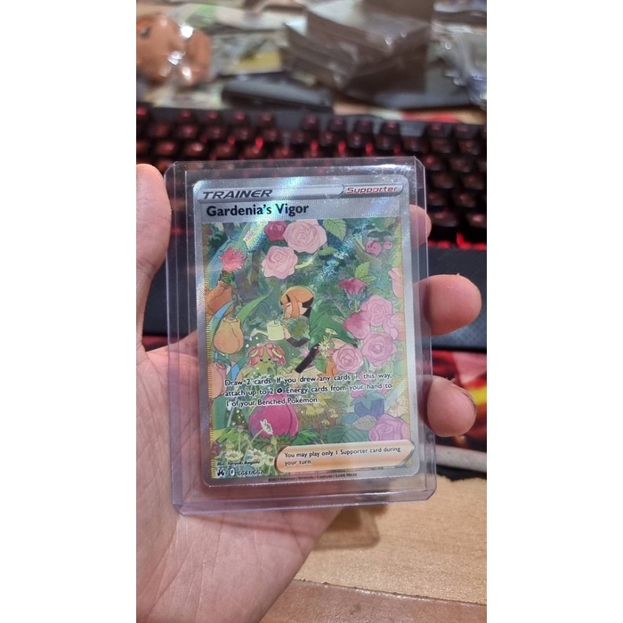 ✅COD Gardenia'S Vigor - Gg61/Gg70 - Full Art Ultra Rare Crown Zenith Single Diskon