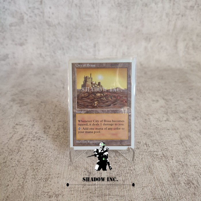 ✅COD City Of Brass Eng Mtg Magic The Gathering Terbaru